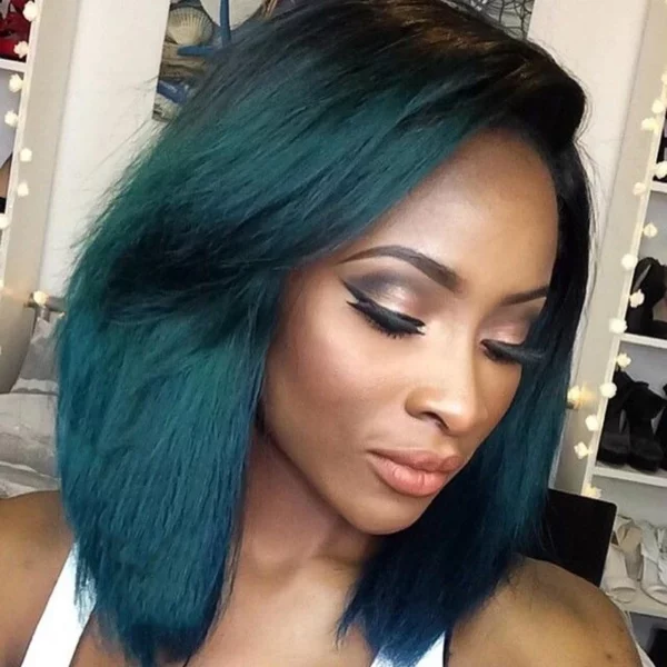 Style: Straight Longueur: 12” Lace: 13×4 Couleur: Vert foncé Densité: 200%